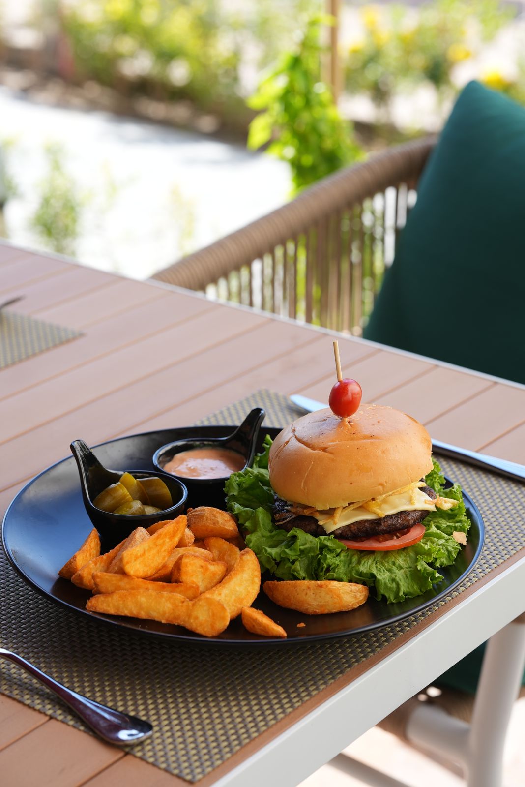 برجر لحم امريكي