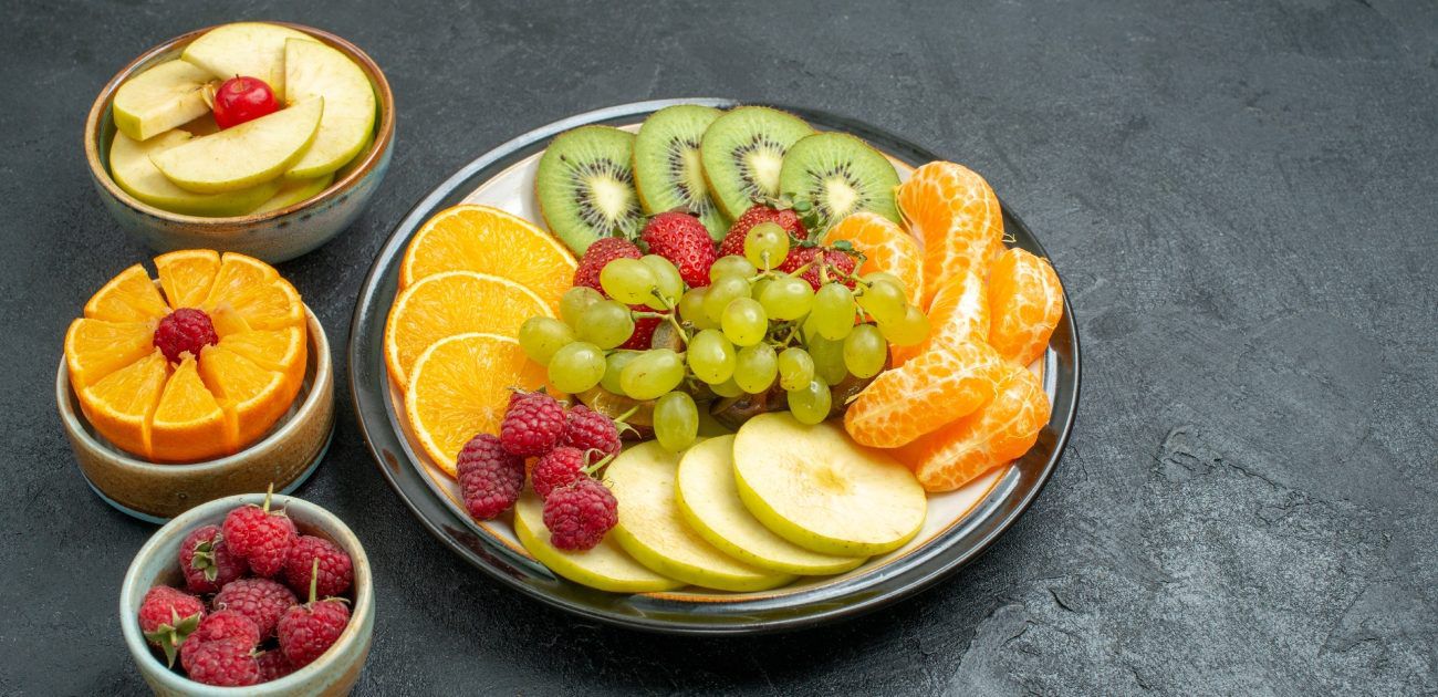 صحن فاكهه